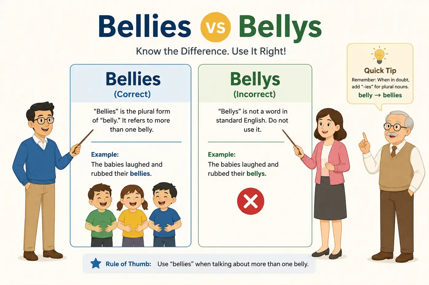 Bellies vs Bellys