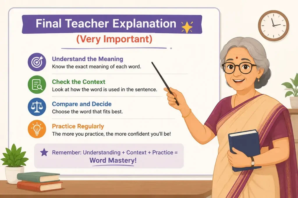 Final Teacher Explanation (Very Important)