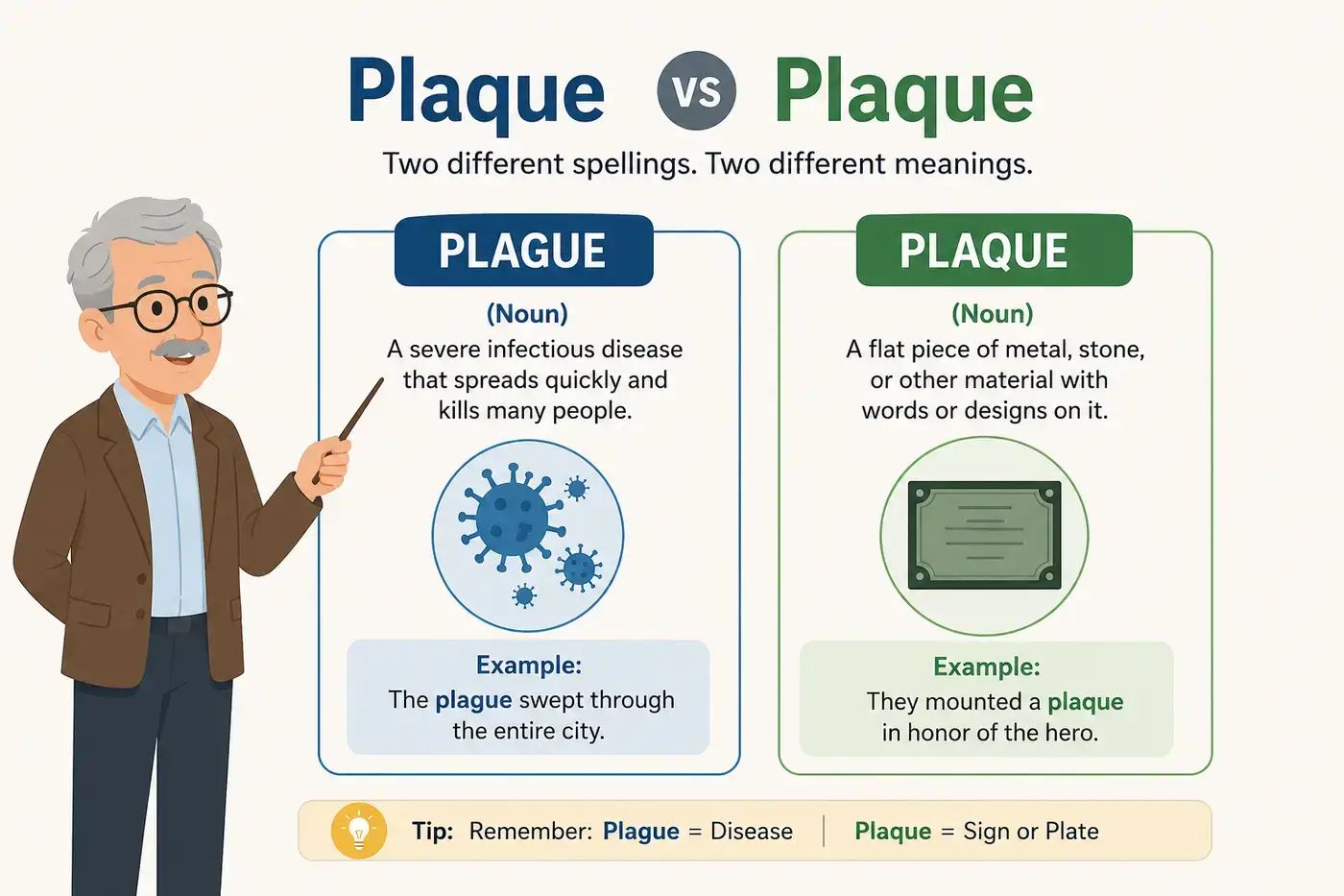 Placque vs Plaque