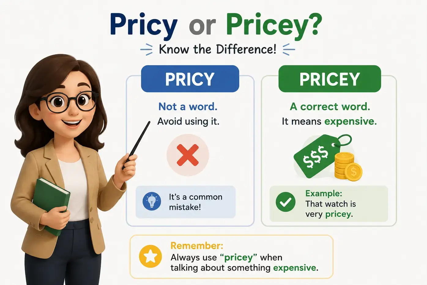 Pricy or Pricey