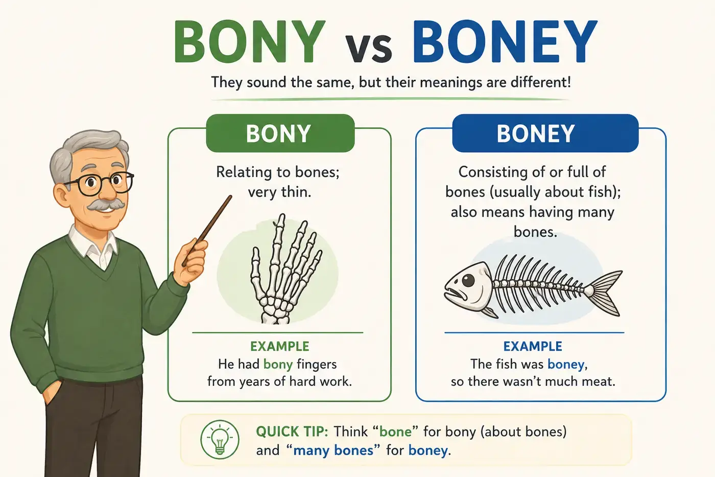 Bony vs Boney
