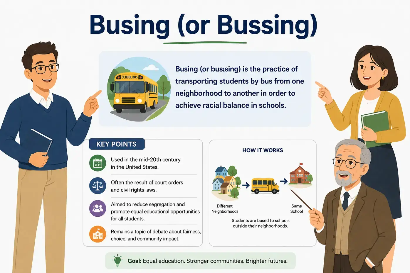 busing or bussing