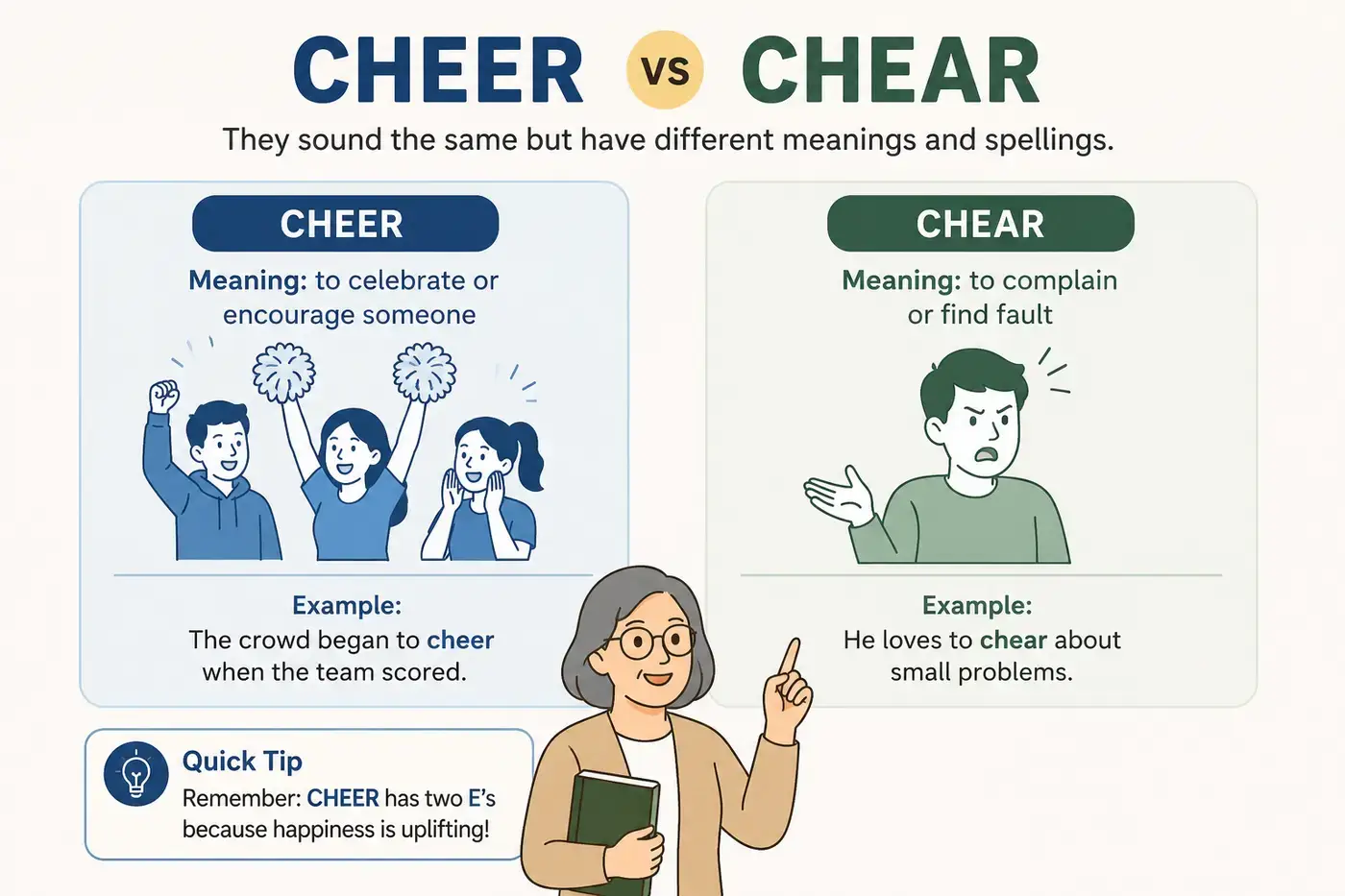 Cheer vs Chear