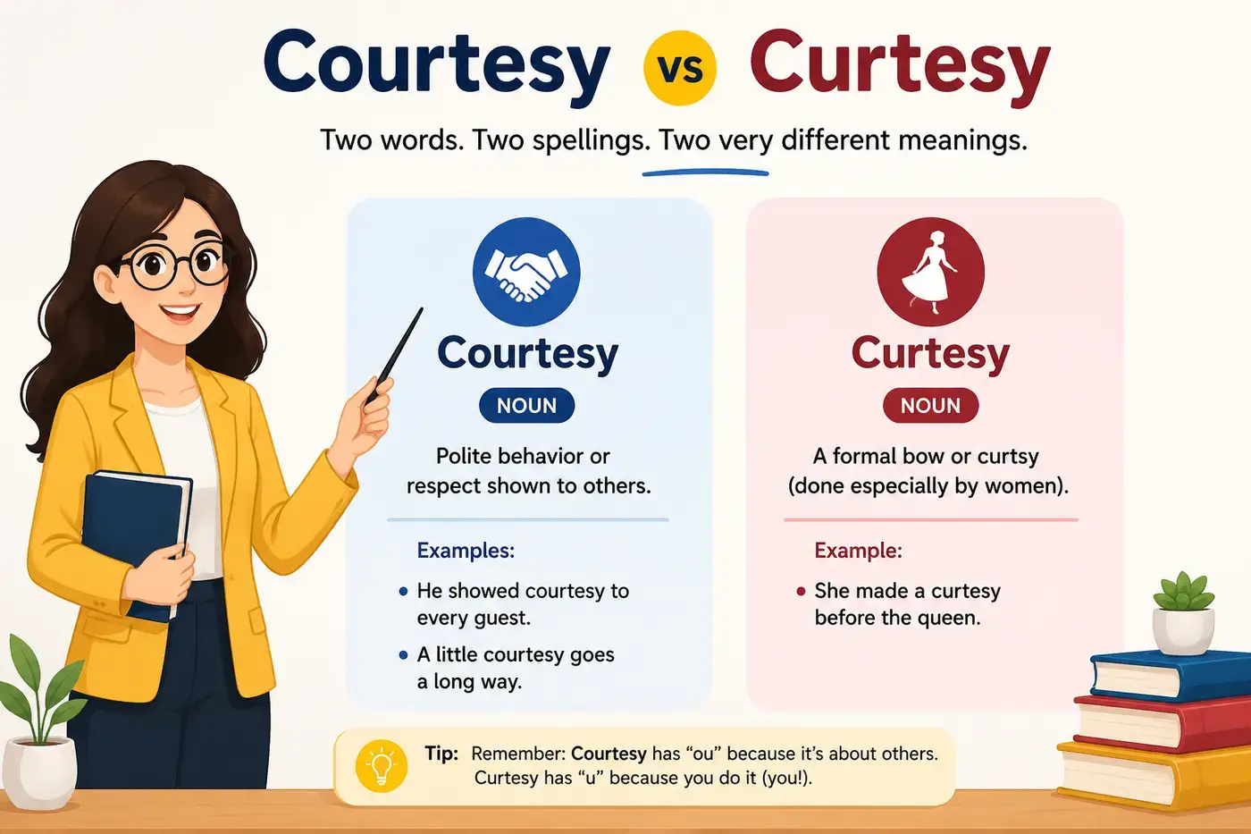 Courtesy vs Curtesy