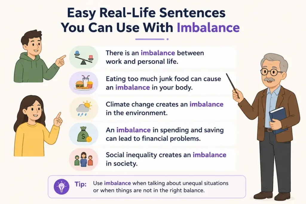 Easy Real-Life Sentences You Can Use With Imbalance