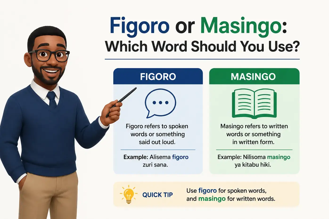 Figoro or Masingo: Which Word Should You Use?