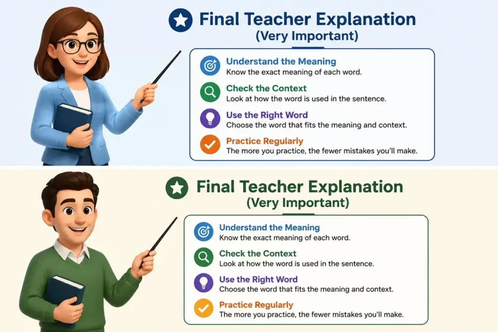 Final Teacher Explanation (Very Important)