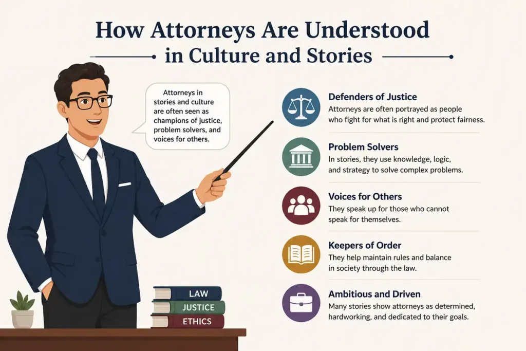 How Attornies or Attorneys Is Understood in Culture and Stories