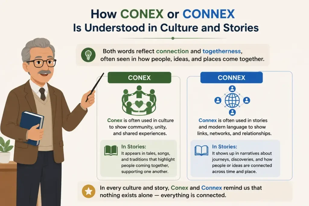 How Conex or Connex Is Understood in Culture and Stories