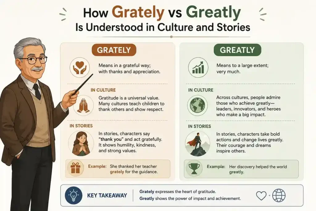 How Grately vs Greatly Is Understood in Culture and Stories
