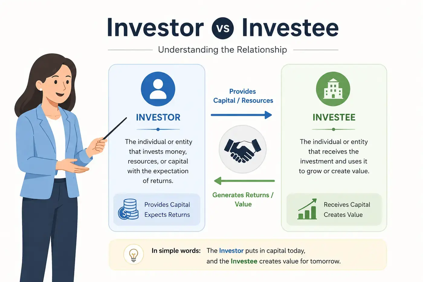 Investor vs Investee