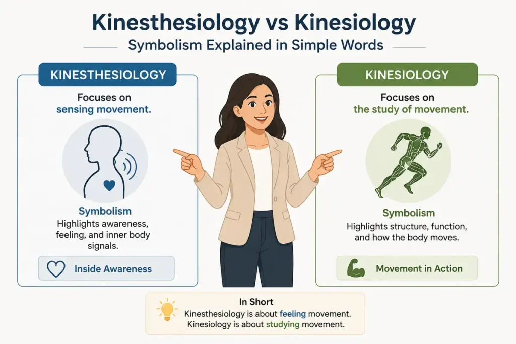 Kinesthesiology vs Kinesiology Symbolism Explained in Simple Words