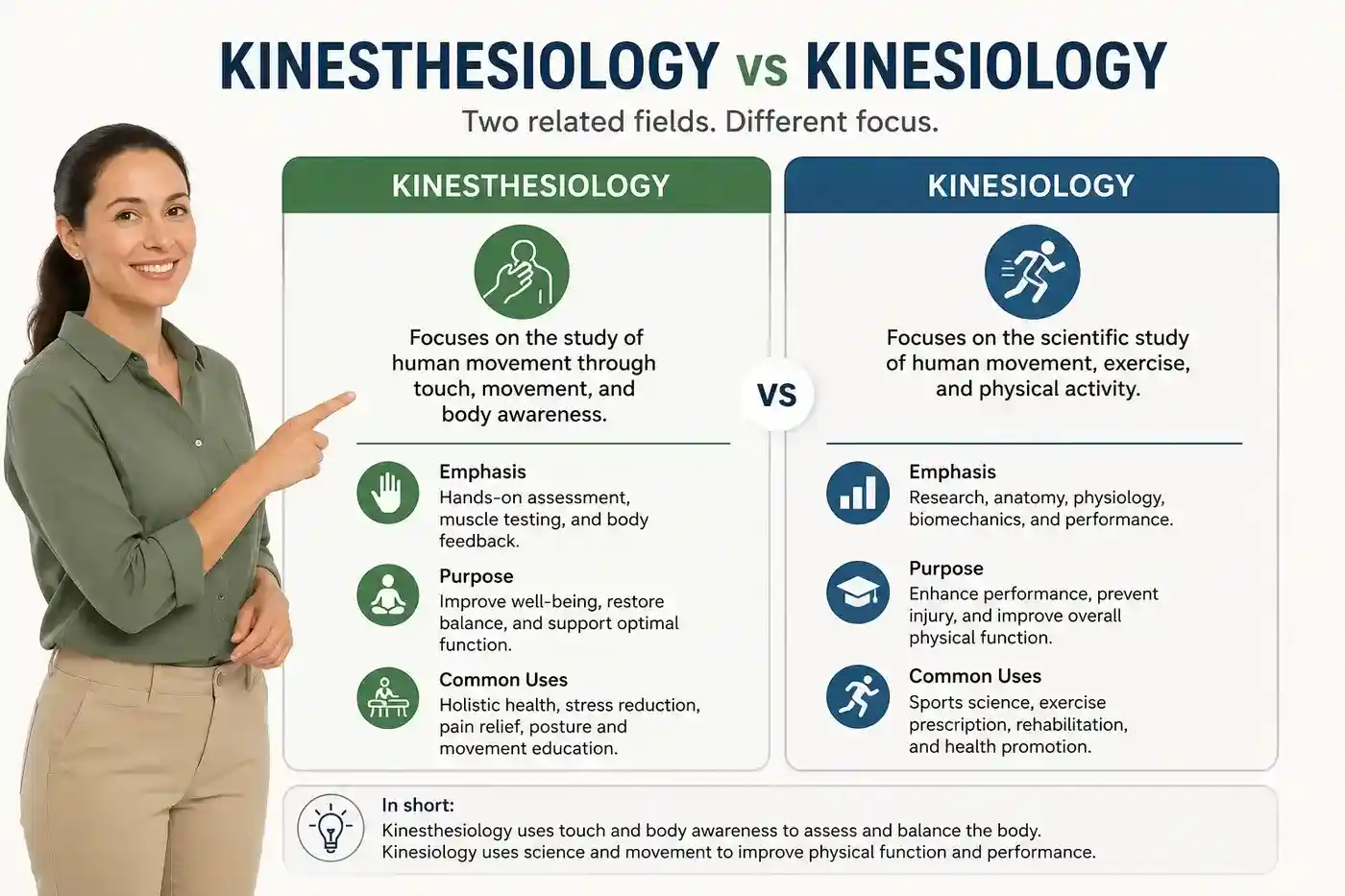 Kinesthesiology vs Kinesiology