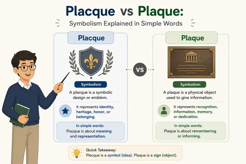 Placque vs Plaque: Symbolism Explained in Simple Words