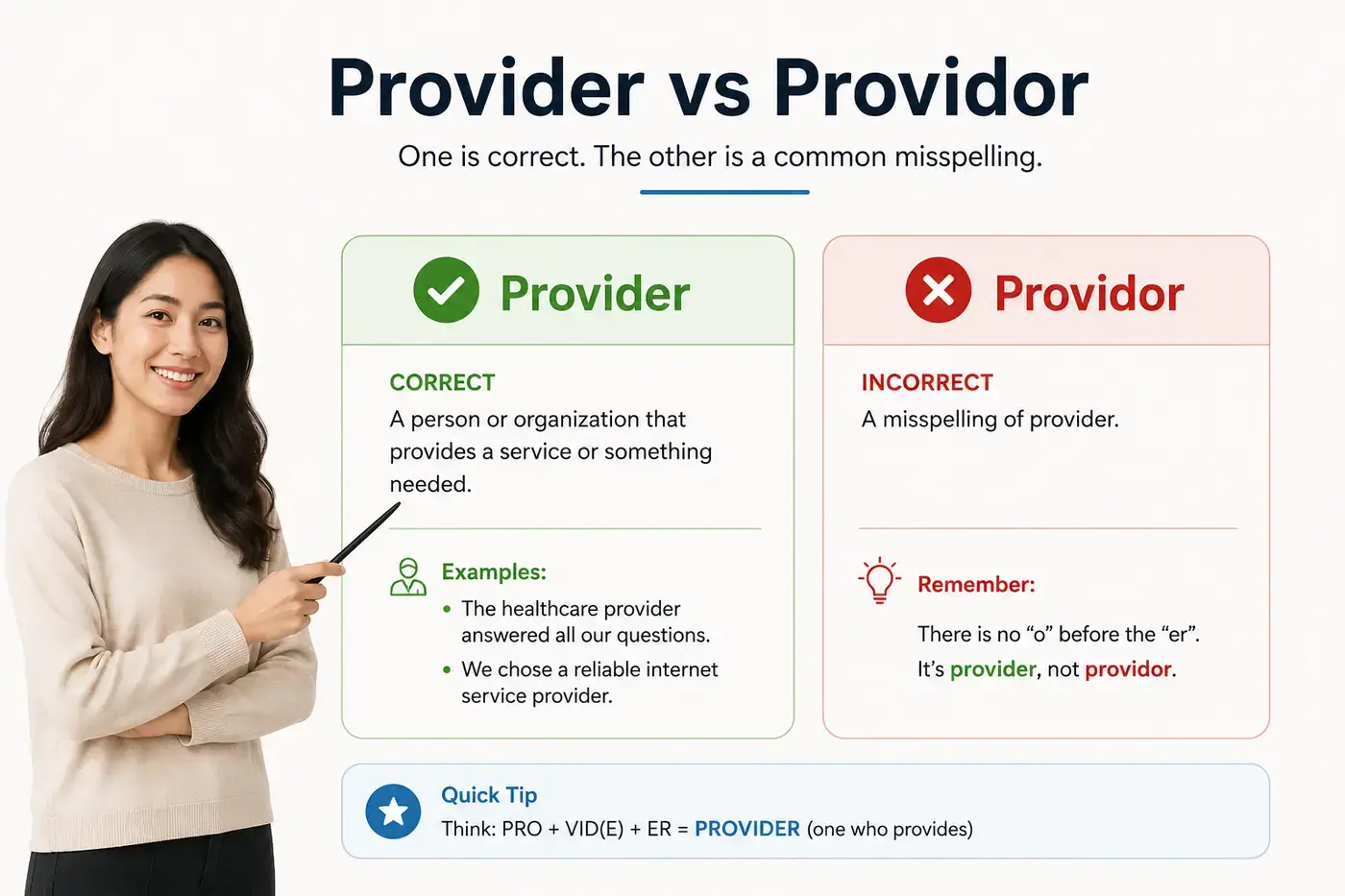 Provider vs Providor
