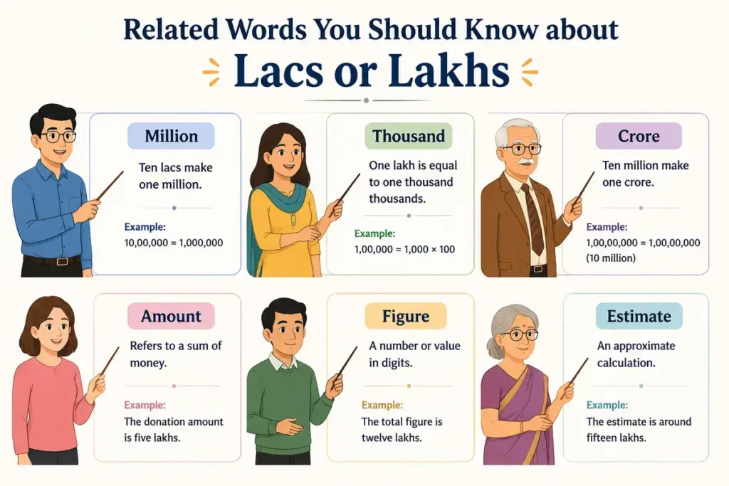 Related Words You Should Know about Lacs or Lakhs
