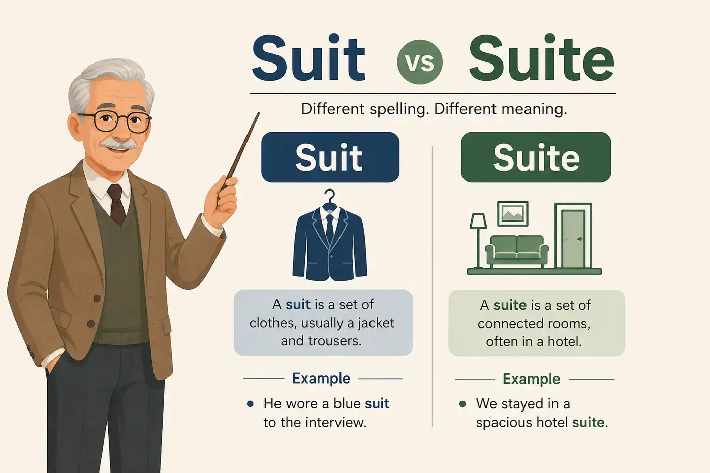 suit vs suite