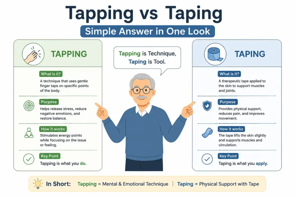 Tapping vs Taping: Simple Answer in One Look
