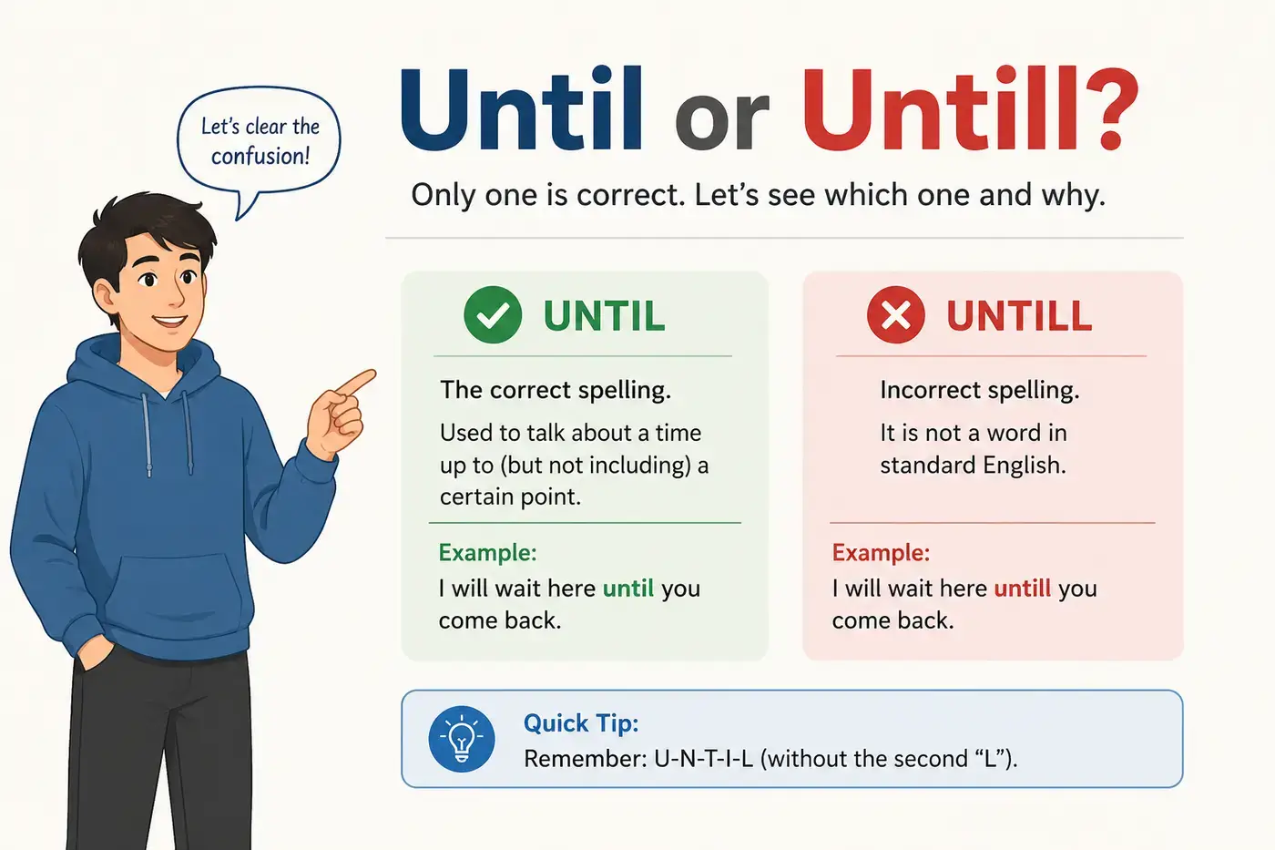 Until or Untill