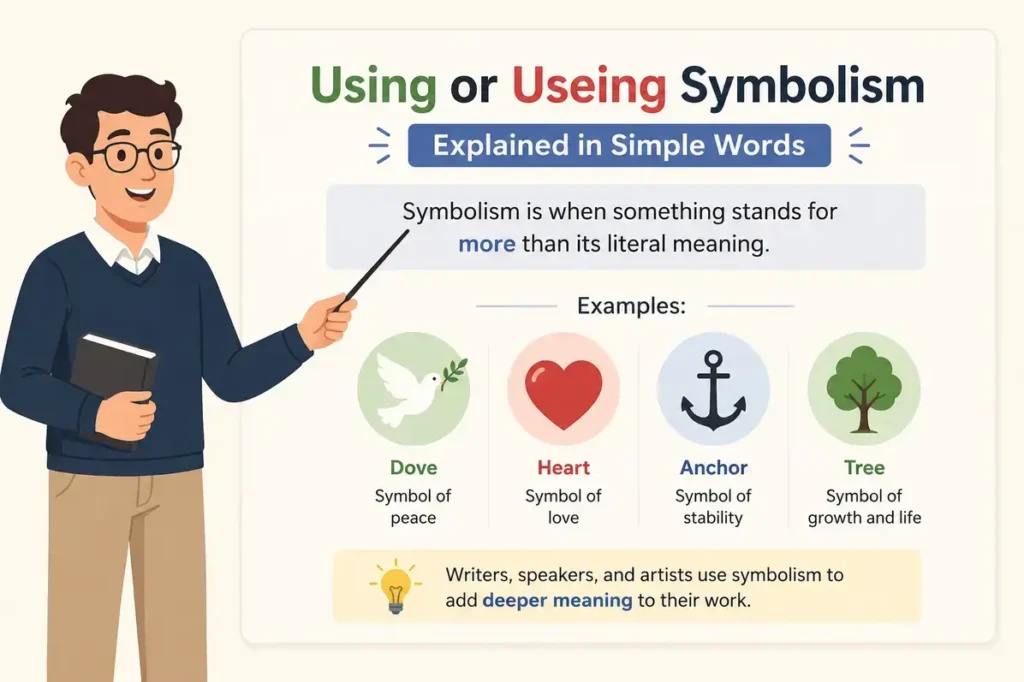 Using or Useing Symbolism Explained in Simple Words
