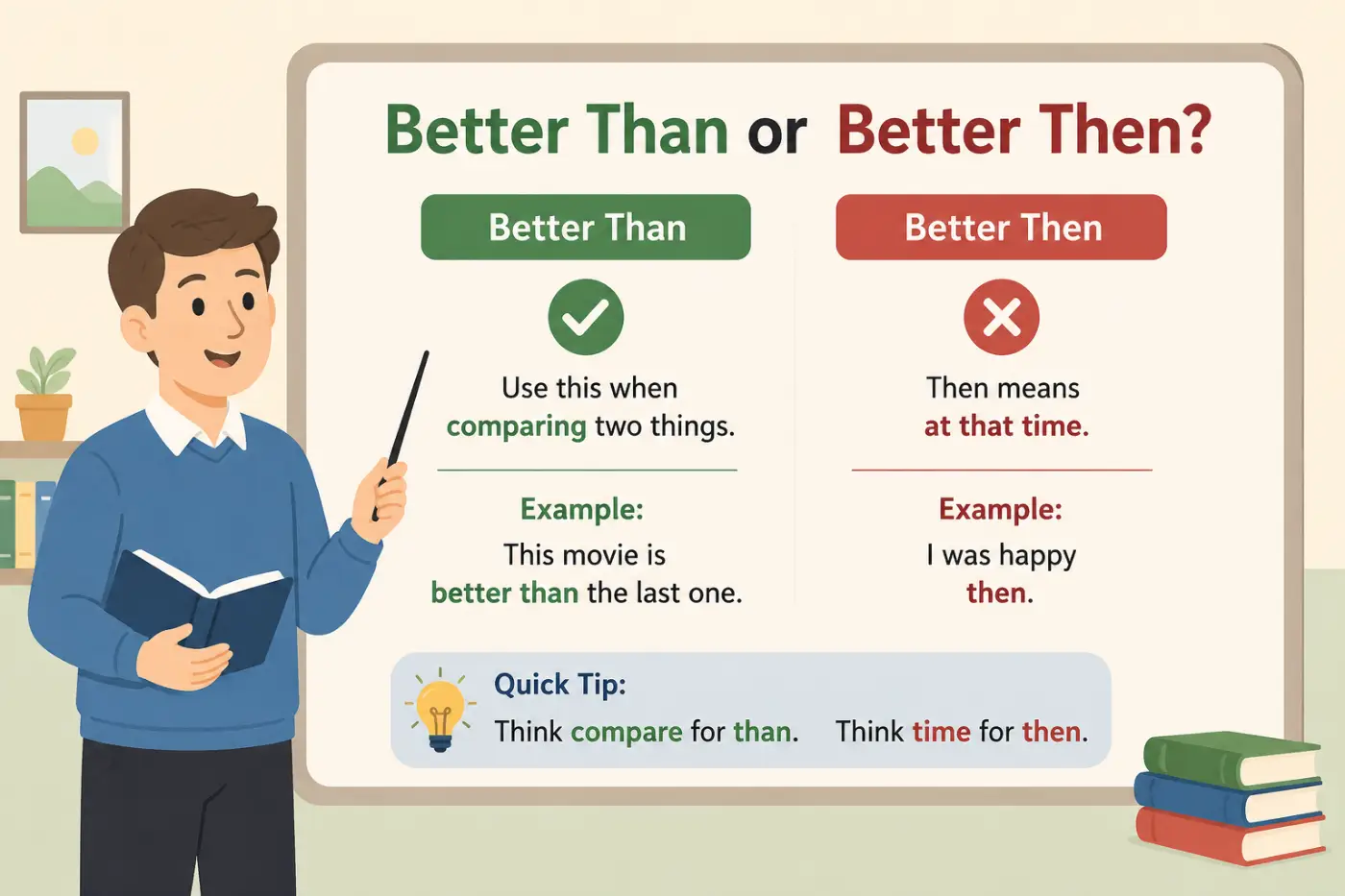 Better Than or Better Then: Easy Guide With Examples (2026)