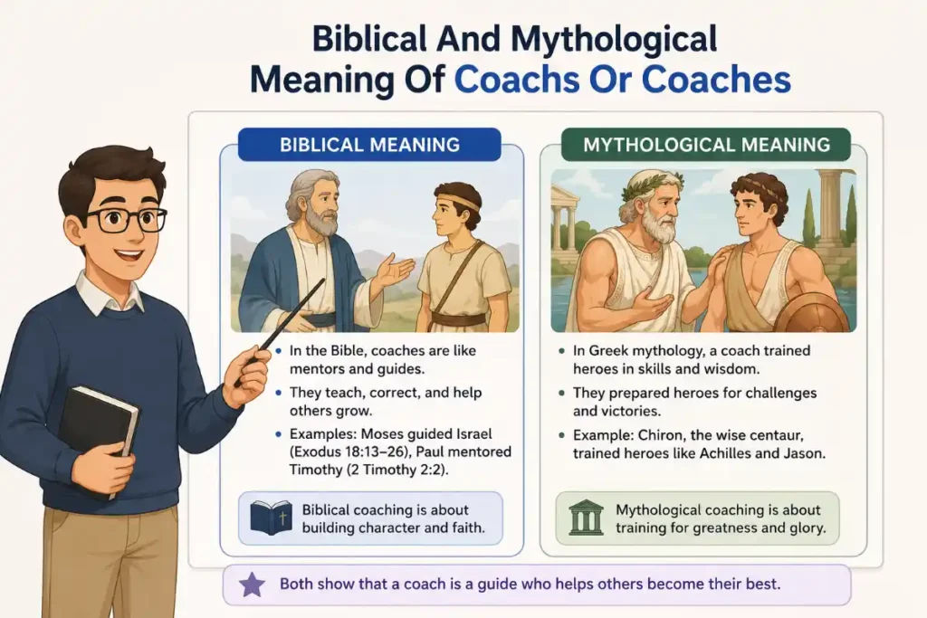 Biblical And Mythological Meaning Of Coachs Or Coaches.
