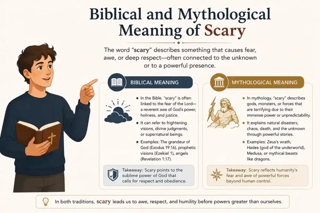 Biblical and Mythological Meaning of Scarey or Scary