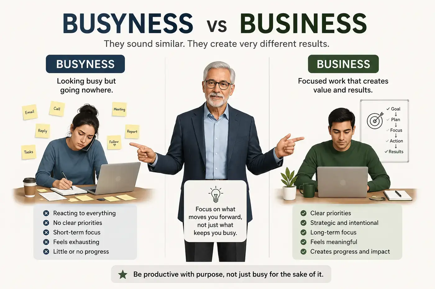 Busyness vs Business