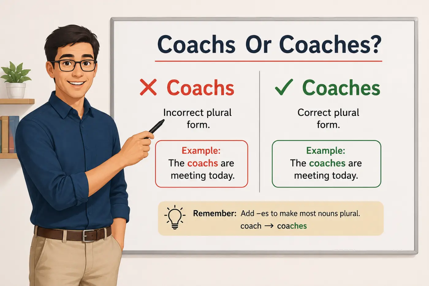 Coachs or Coaches