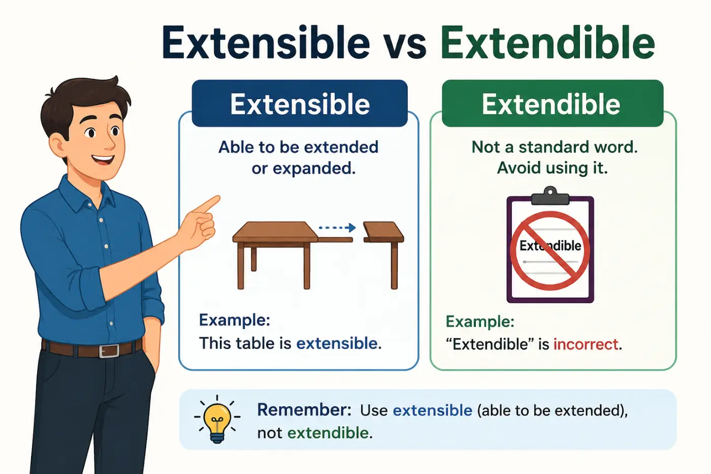 Extensible vs Extendible: Which One Should You Use? (2026)