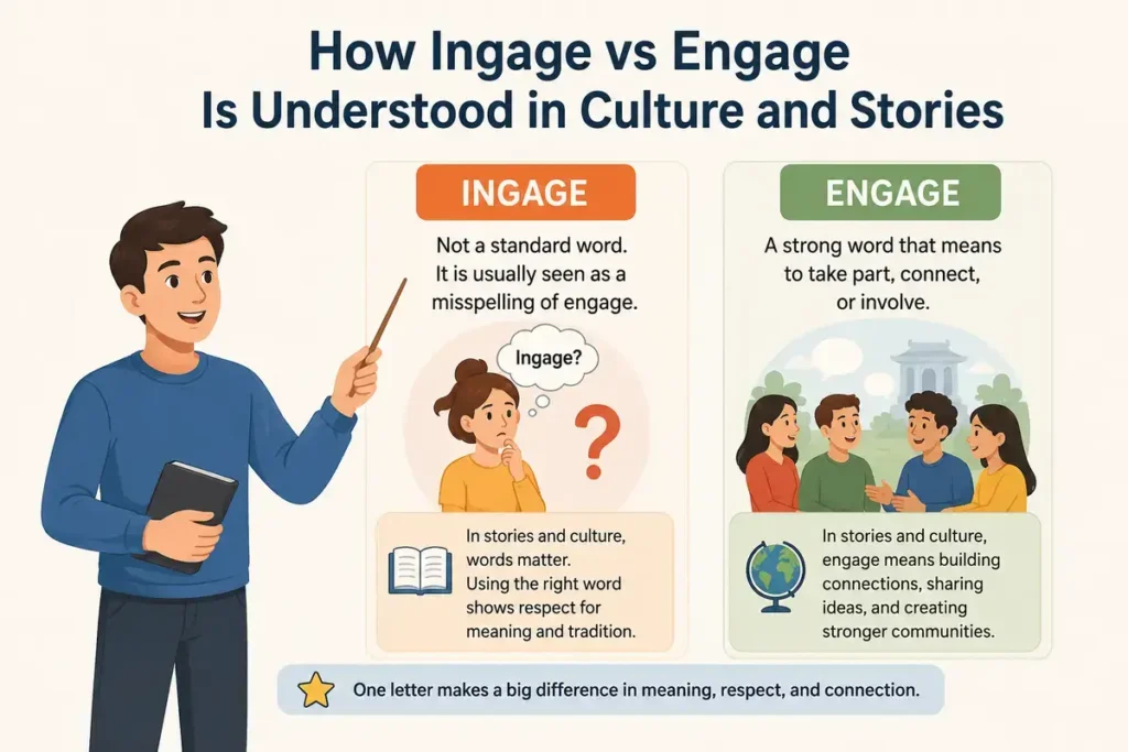 How Ingage vs Engage Is Understood in Culture and Stories