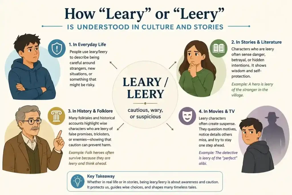 How Leary or Leery Is Understood in Culture and Stories