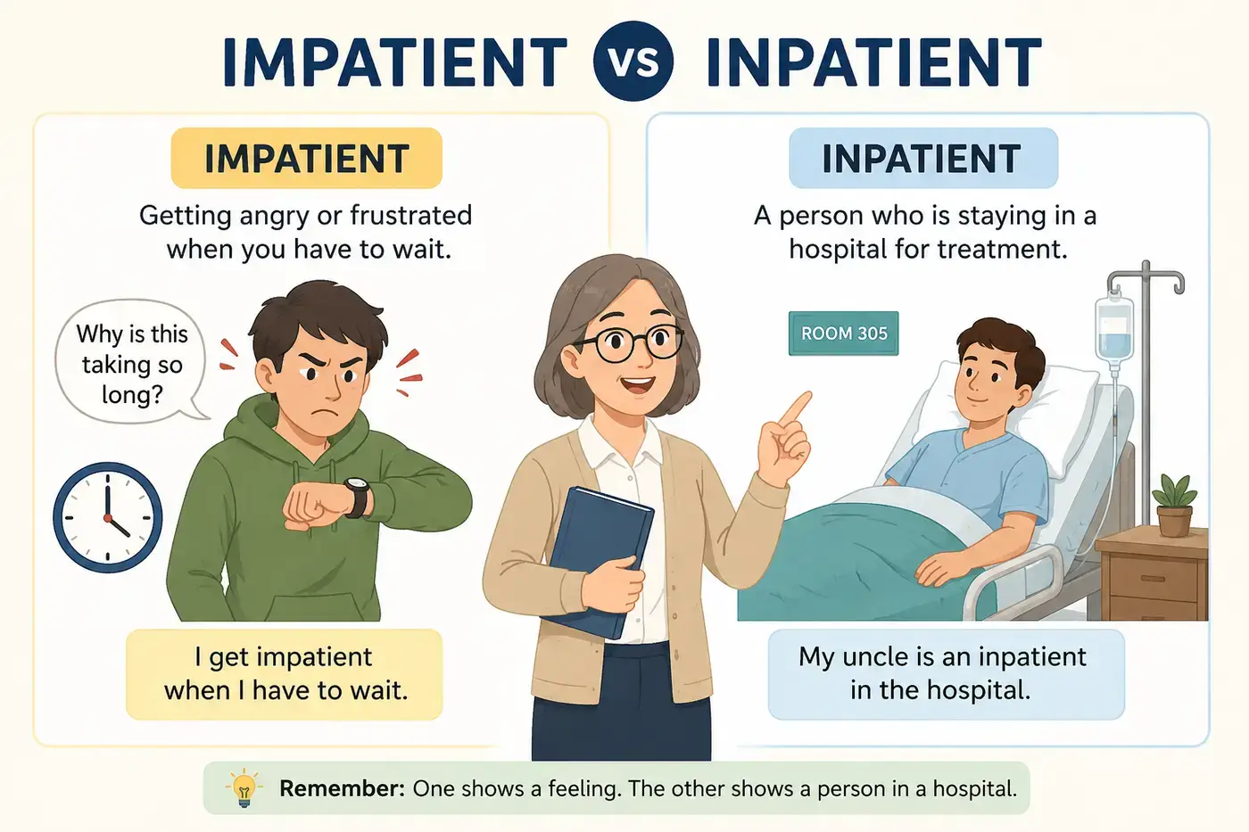 Impatient vs Inpatient