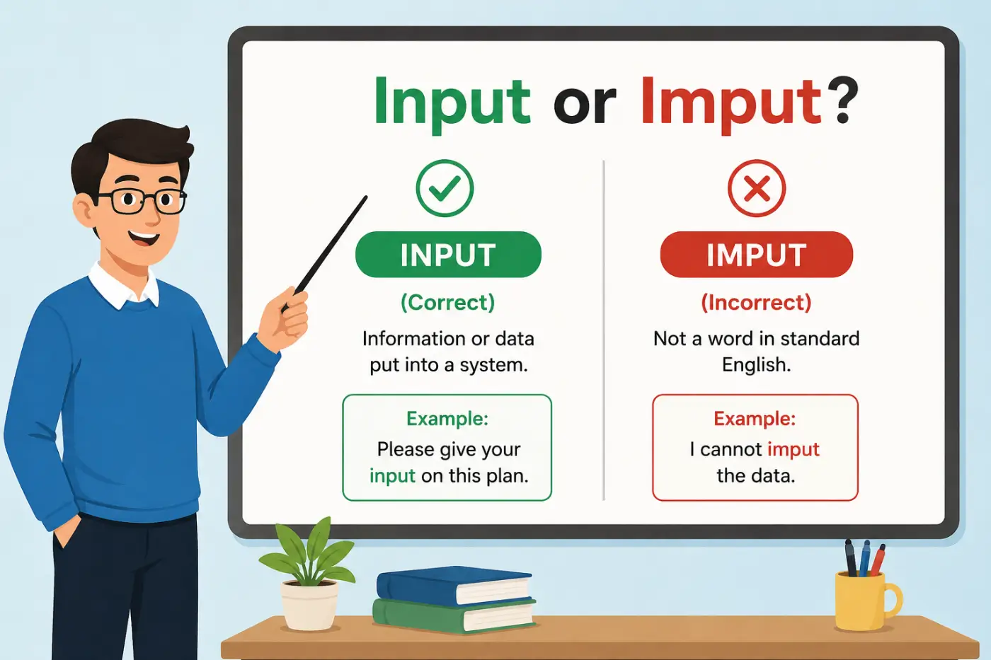 Input or Imput: Which Is Correct and Grammar Tips (2026)
