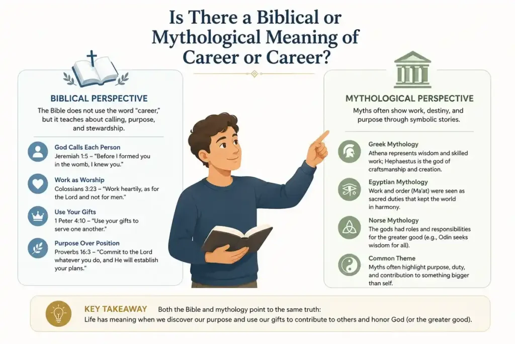 Is There a Biblical or Mythological Meaning of Carrer or Career?