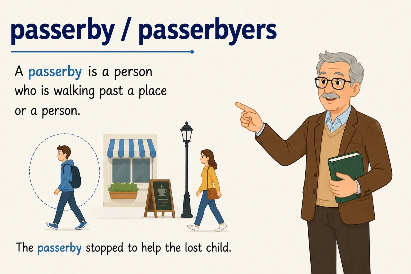 Passerby or Passerbyers