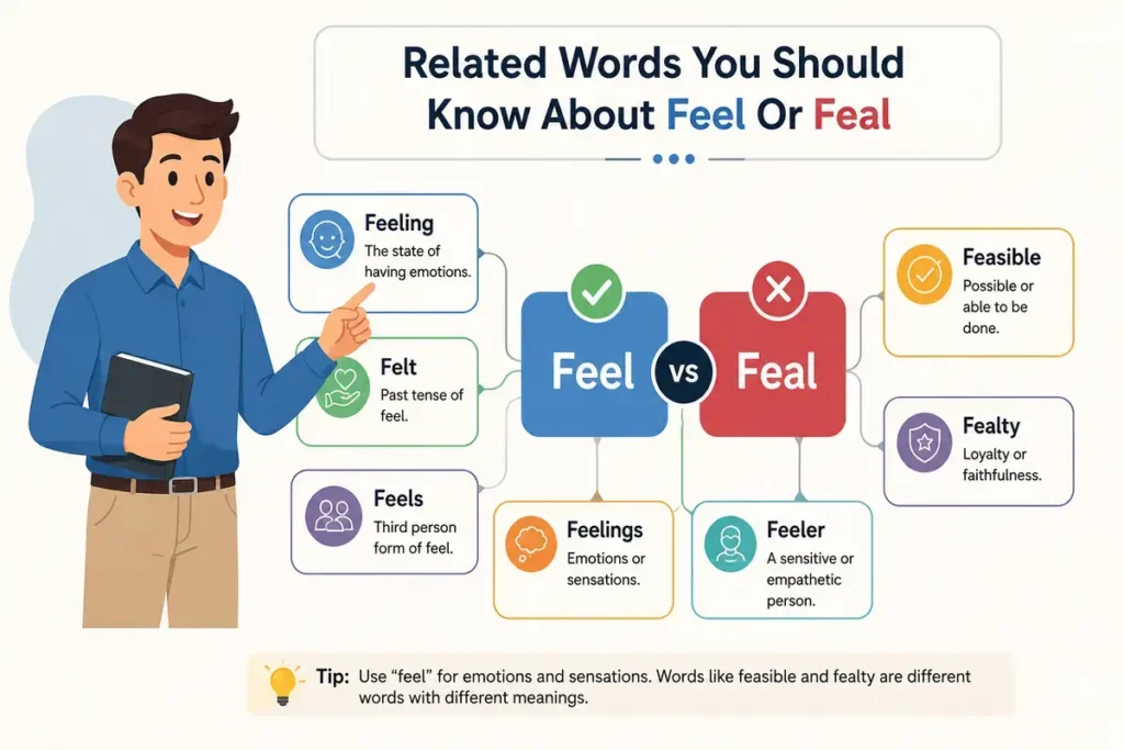 Related Words You Should Know About Feel Or Feal