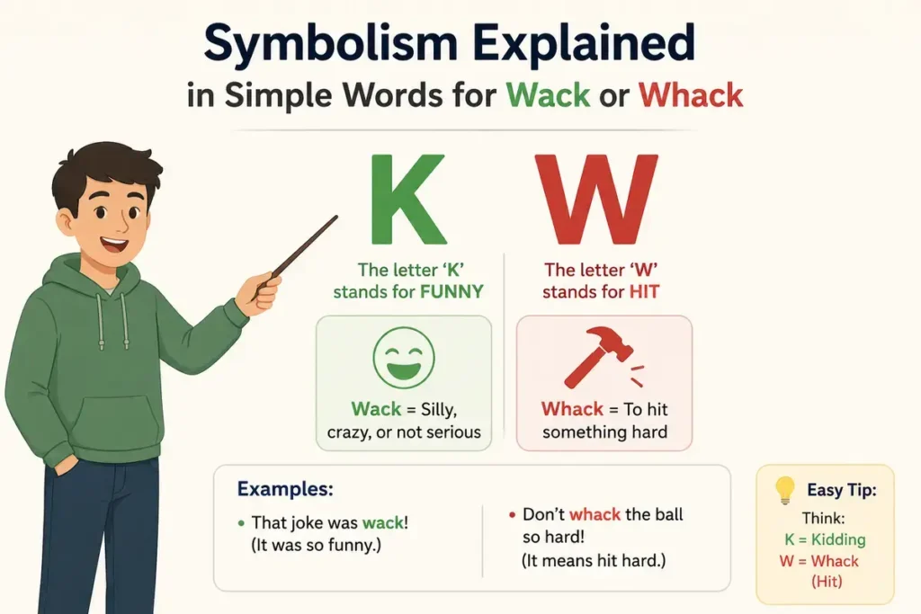 Symbolism Explained in Simple Words for Wack or Whack