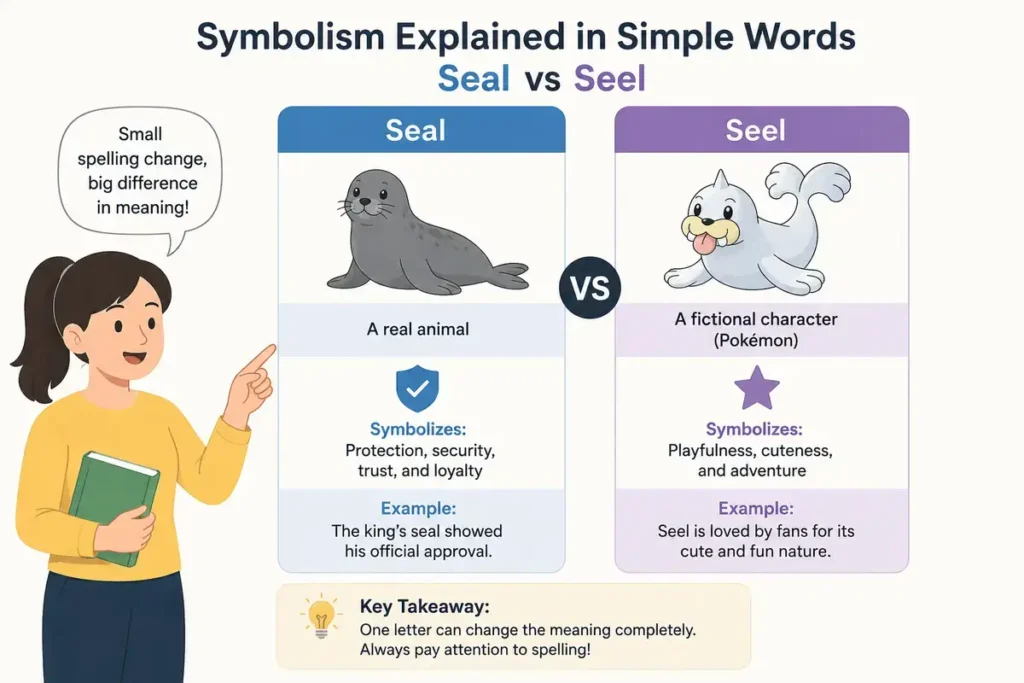 Symbolism Explained in Simple Words: Seal vs Seel