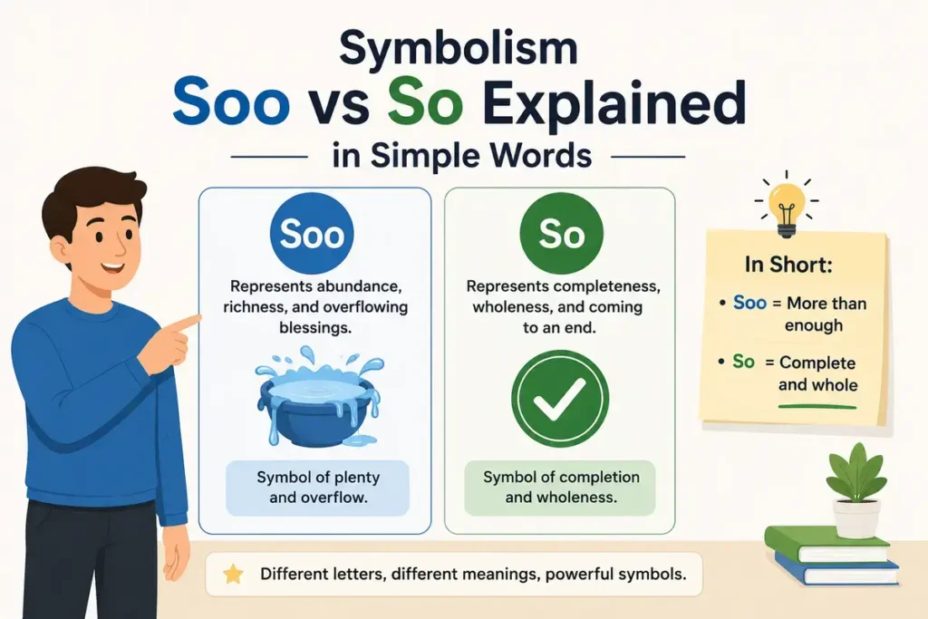 Symbolism Soo vs So Explained in Simple Words