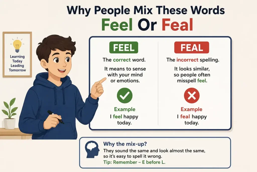Why People Mix These Words Feel Or Feal