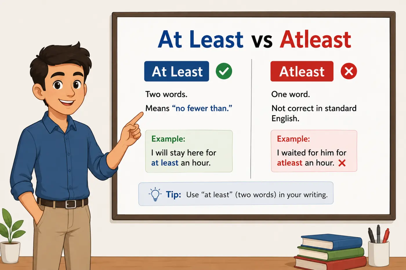 At Least vs Atleast: Which One Is Correct Simple Guide (2026)