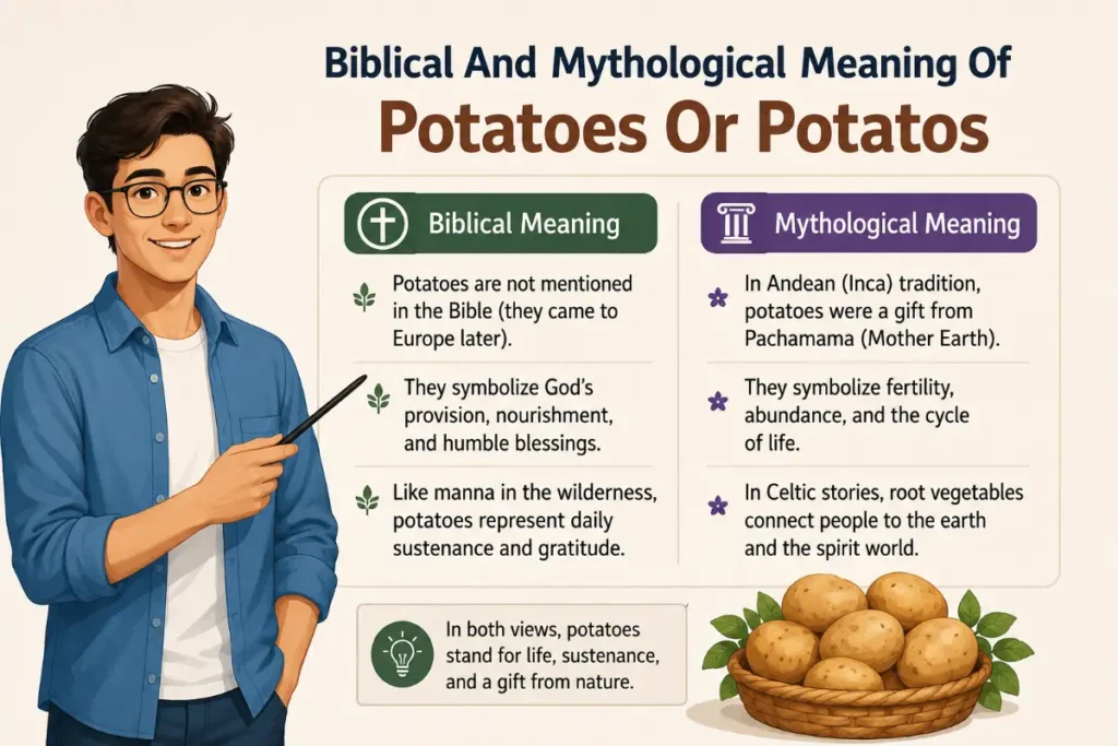 Biblical And Mythological Meaning Of Potatoes Or Potatos