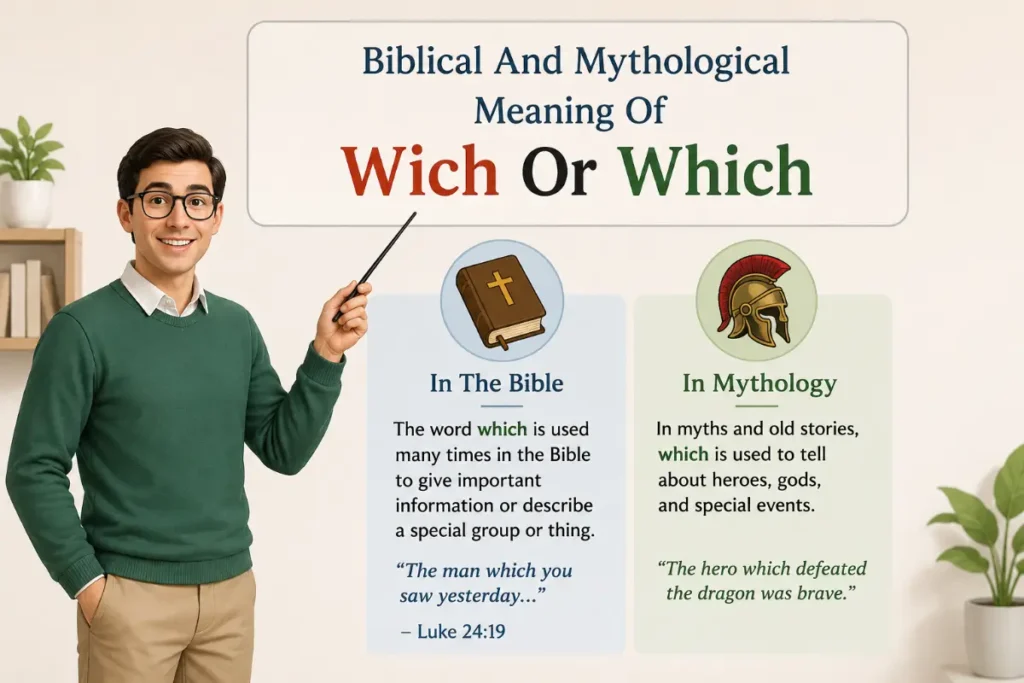 Biblical And Mythological Meaning Of Wich Or Which