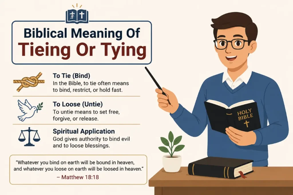 Biblical Meaning Of Tieing Or Tying