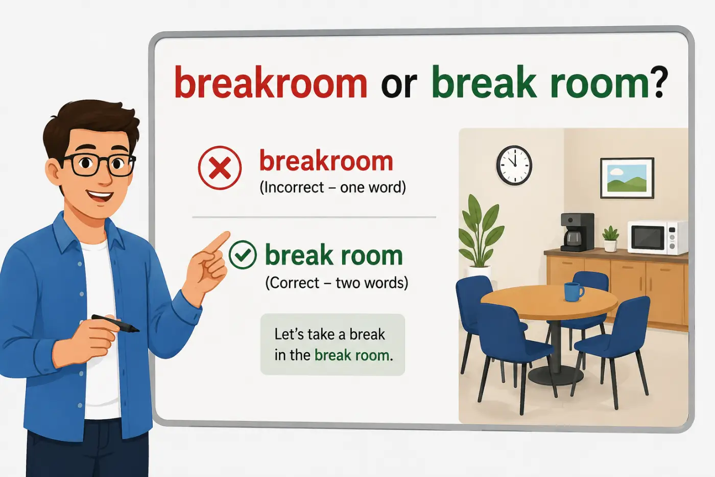 Breakroom or Break Room
