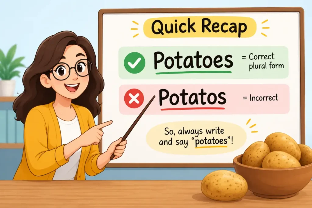 Final Answer About Potatoes Or Potatos Quick Recap