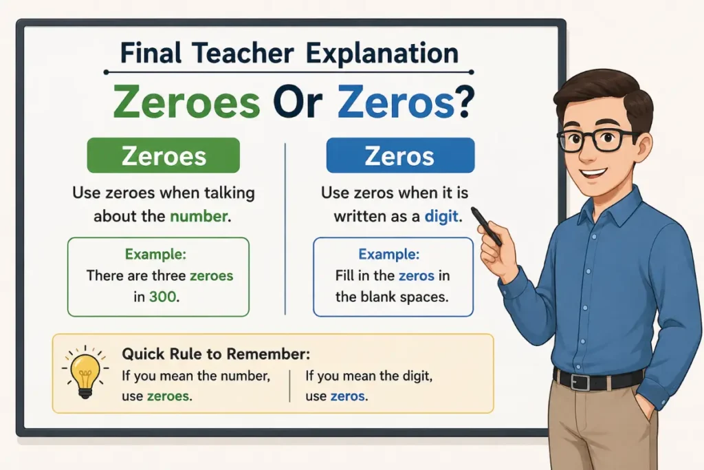 Final Teacher Explanation About Zeroes Or Zeros