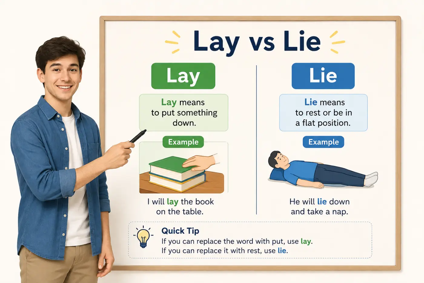 Lay vs Lie: Which One Should You Use Grammar Guide 2026?