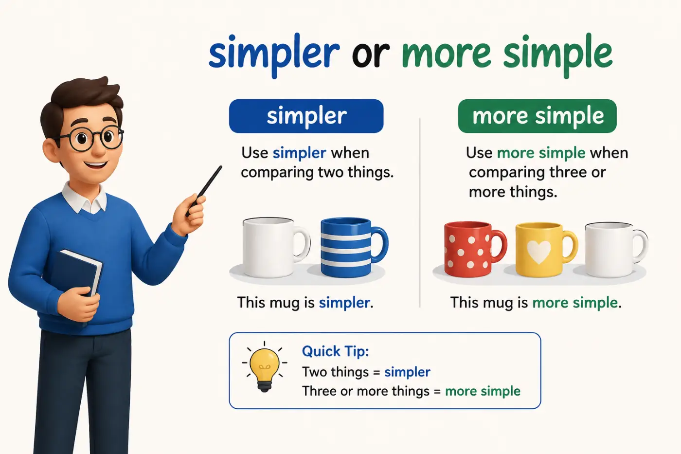 Simpler Or More Simple